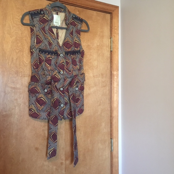 BOGO Anthropologie  Elevenses Geo Vest - Picture 2 of 6